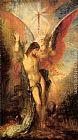 Gustave Moreau Wall Art - Saint Sebastian and the Angel